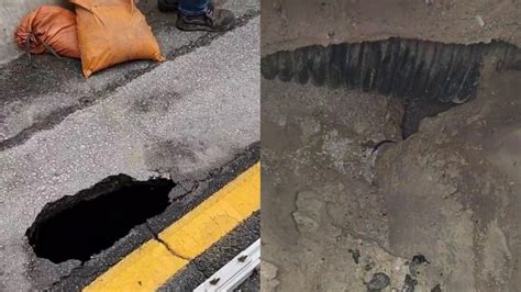 Highway 400 sinkhole causing major problems for drivers, delays expected